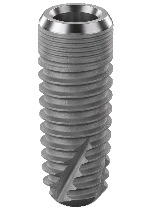 Titanium implant